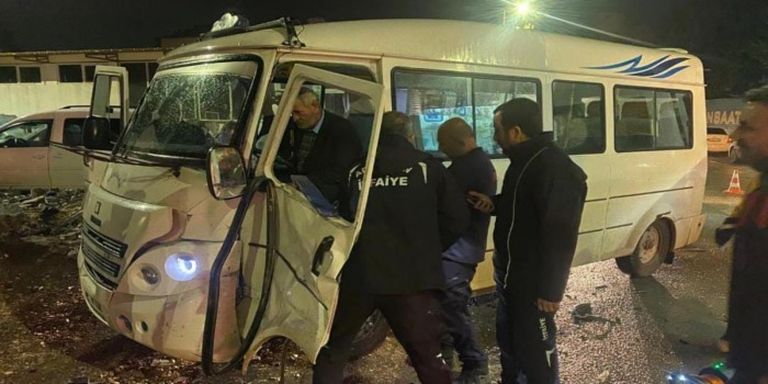 Adıyaman’daki trafik kazasında 3 kişi yaralandı